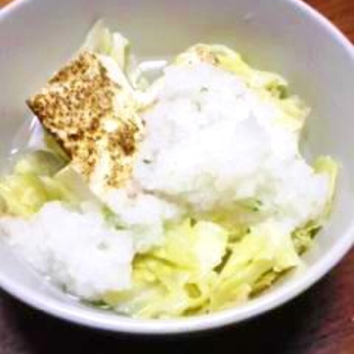 レンジで1分!あっという間の湯豆腐